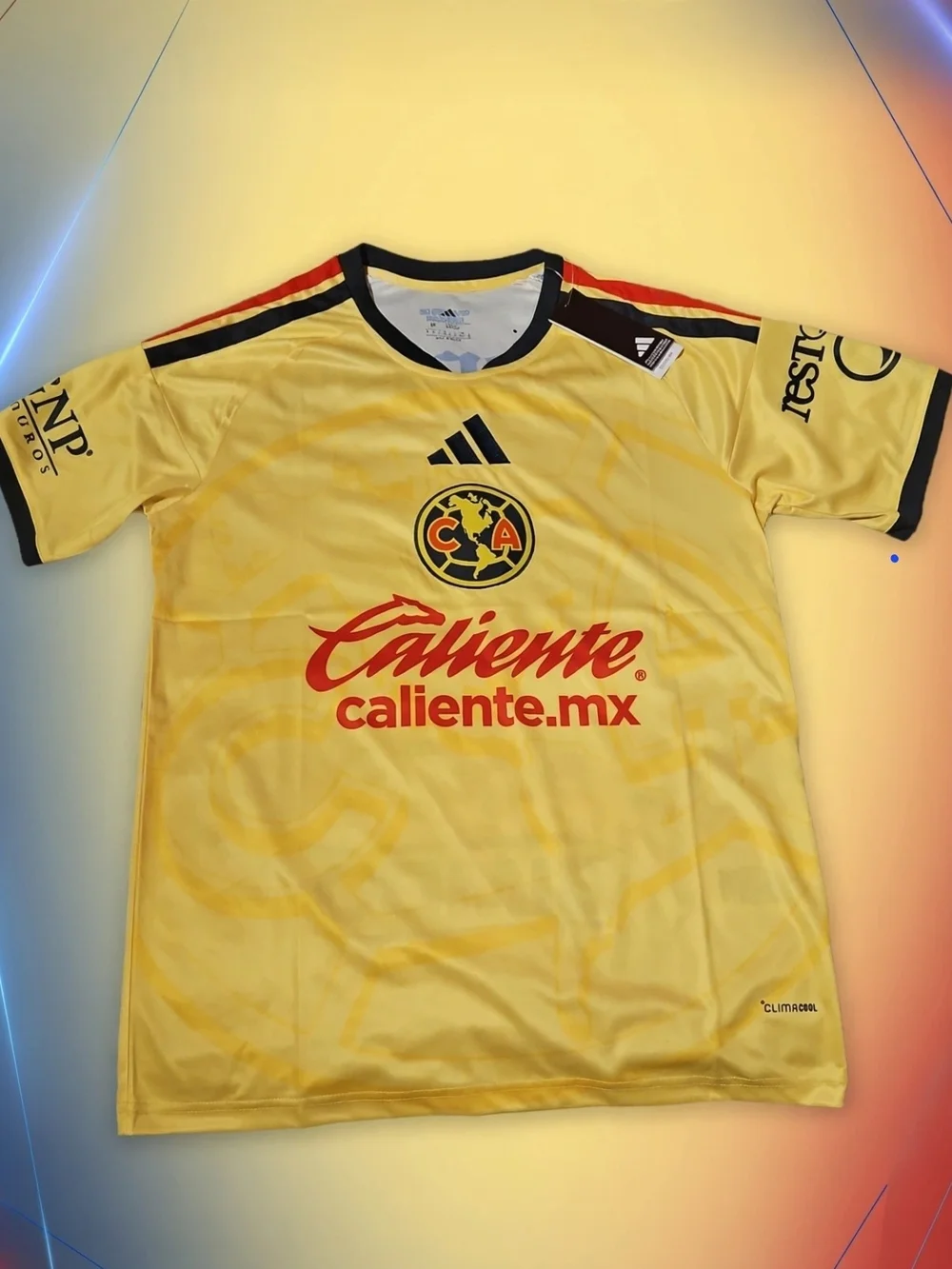 adidas Yellow Club 2026/27 América Jersey with Red Sponsor Script
